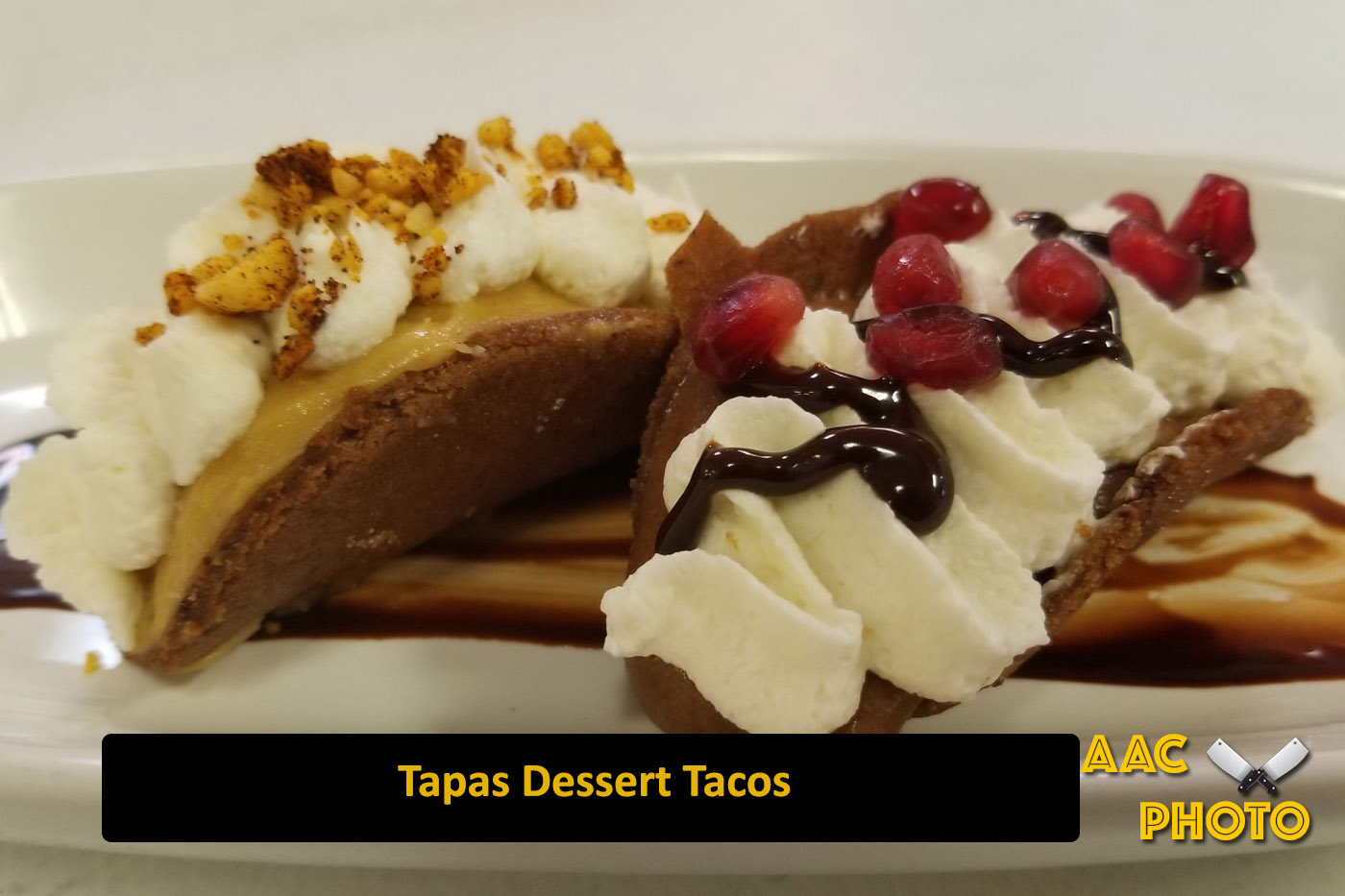Tapas Dessert Tacos Tapas Dessert Tacos
