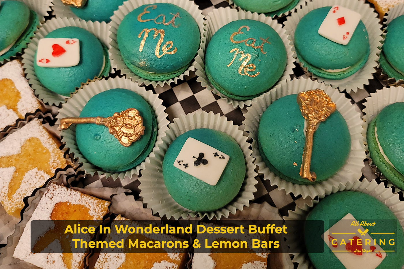 Alice In Wonderland Macarons wm